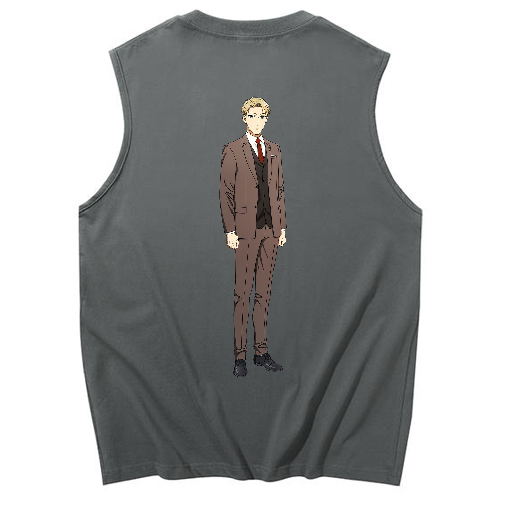 （画像用） SPY×FAMILY间谍家家酒 コットン100％タンクトップ（背面プリント）
